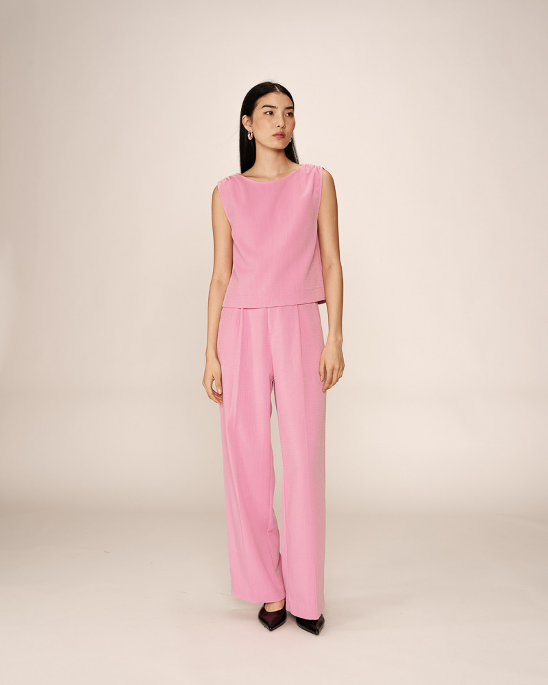 Grace & Mila PANTALON ROSE PIERRE