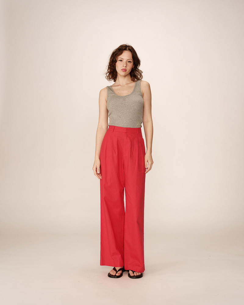 Grace & Mila PANTALON ROUGE PHIL