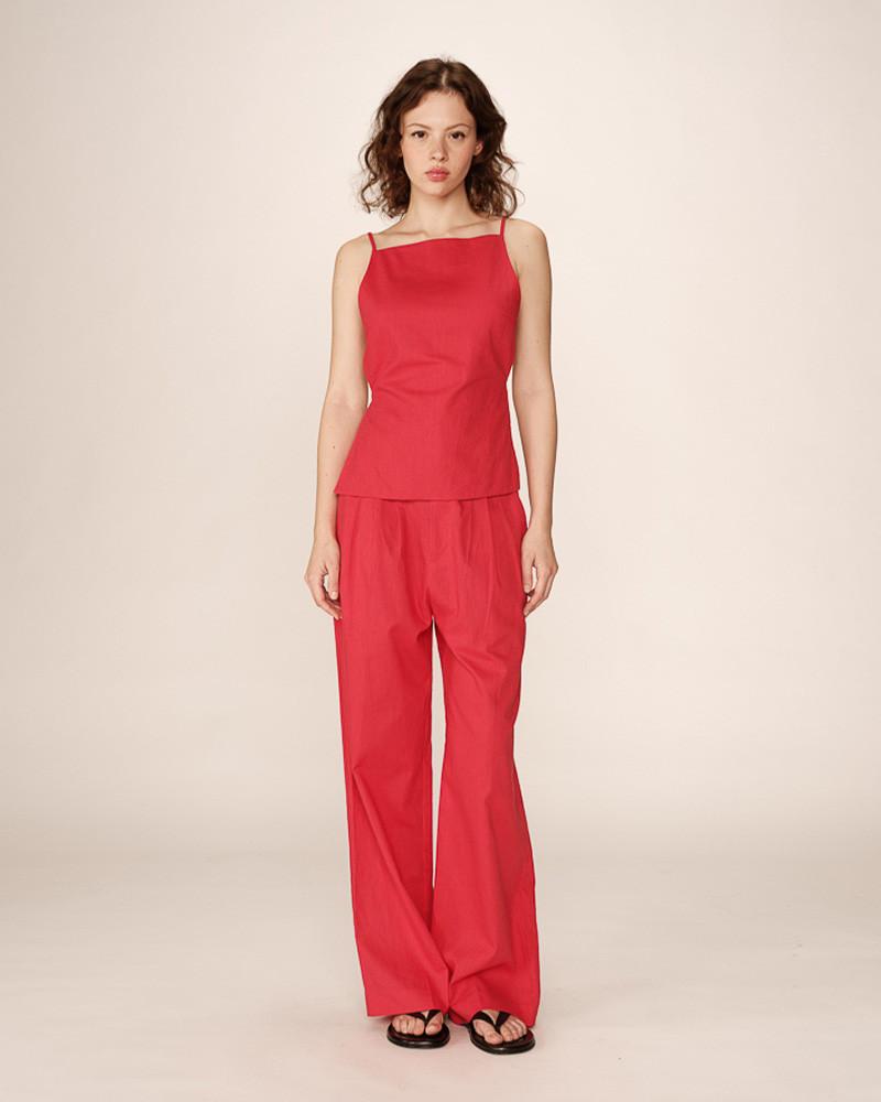 grace & mila PANTALON ROUGE PHIL