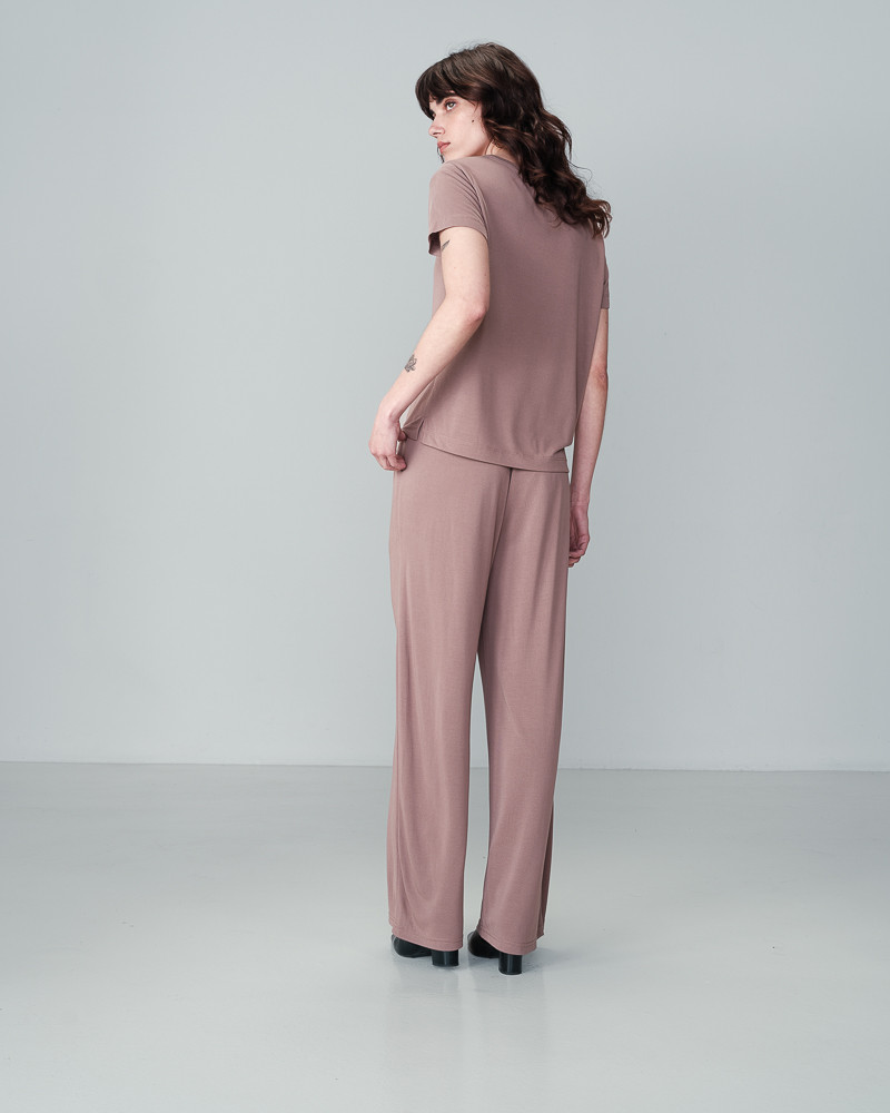 Grace & Mila PANTALON TAUPE NESS