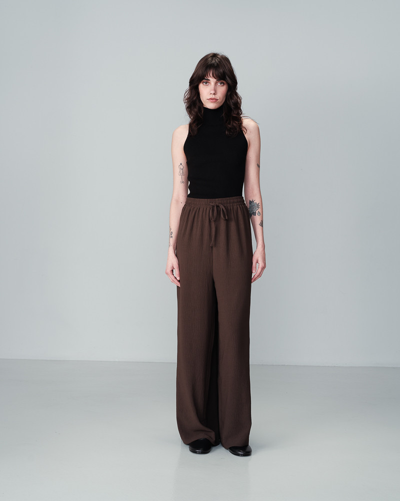 Grace & Mila PANTALON TAUPE NINE