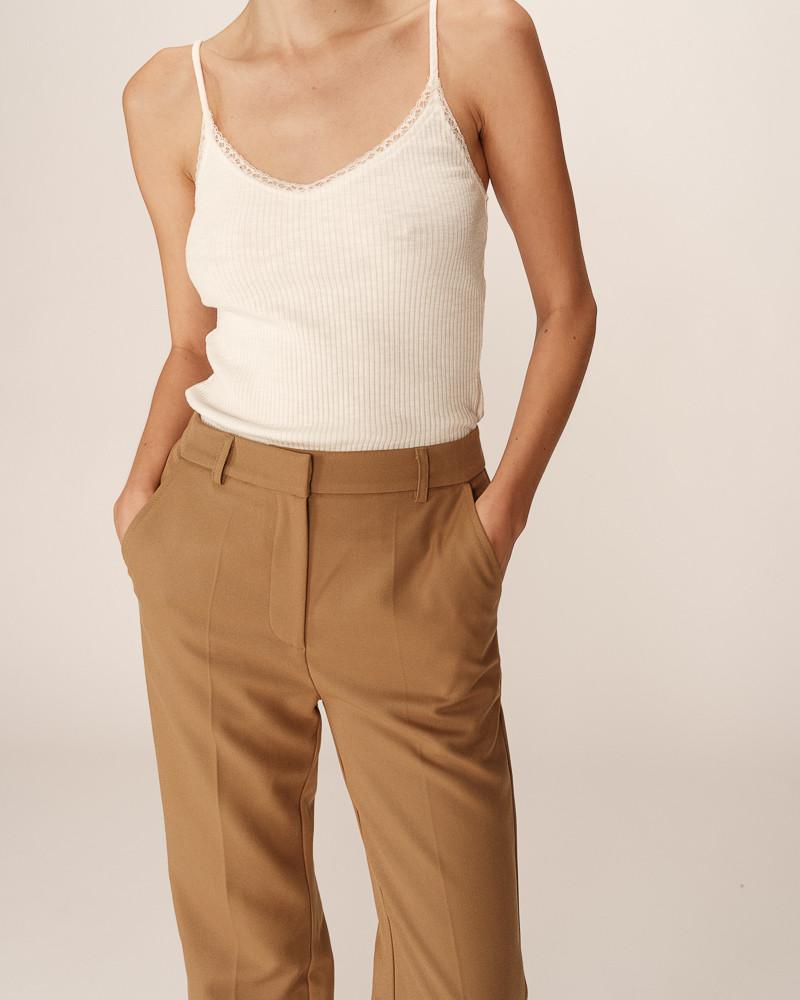 Grace & Mila PANTALON TAUPE PEOPLE