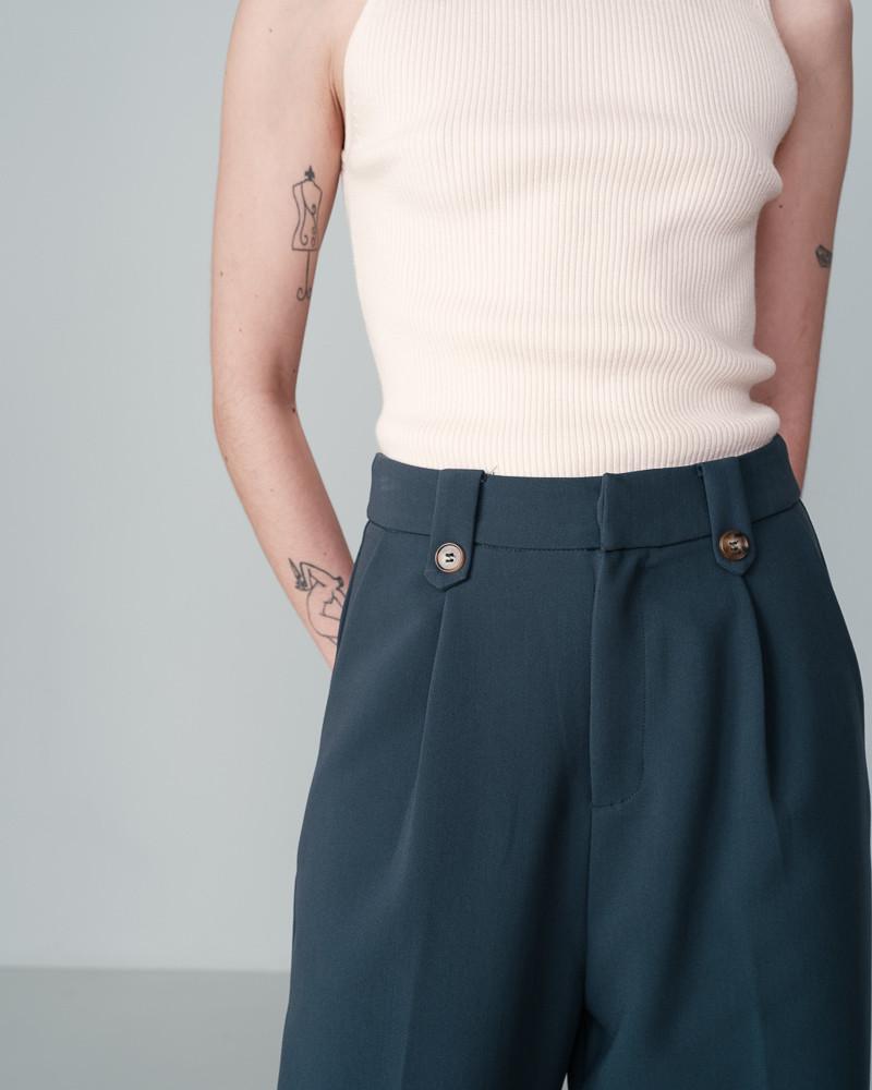 Grace & Mila PANTALON VERT NILAY