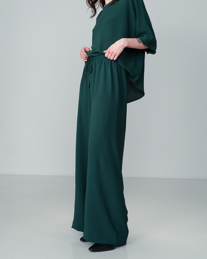 Grace & Mila PANTALON VERT NINE