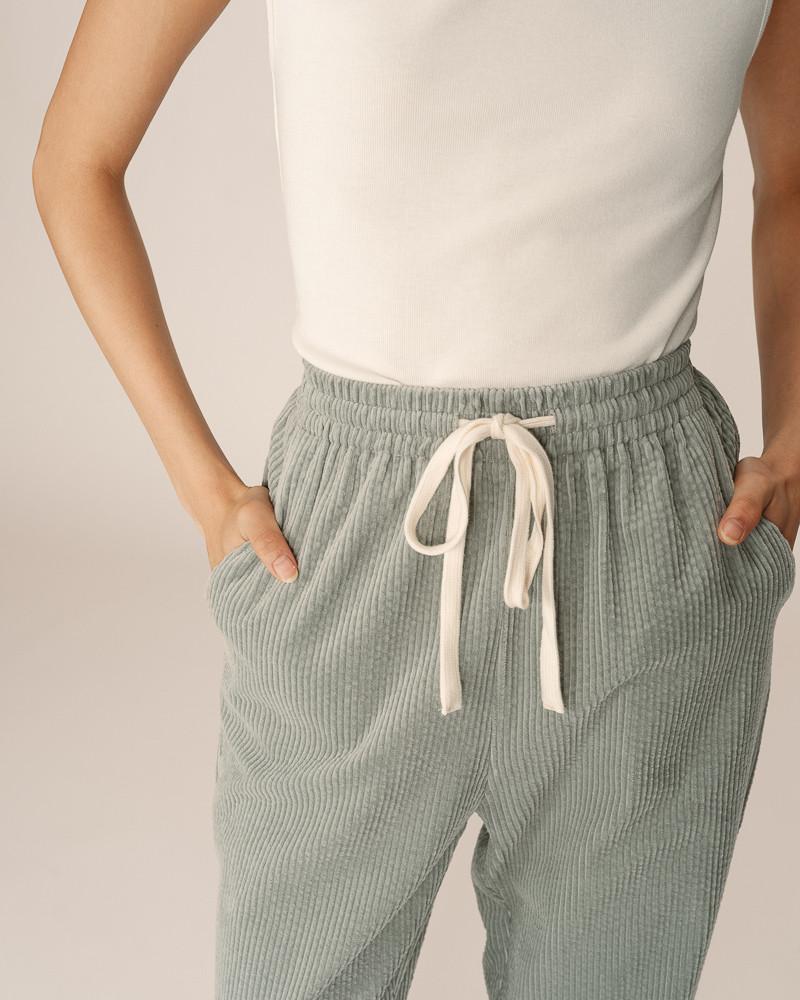 Grace & Mila PANTALON VERT PAUL