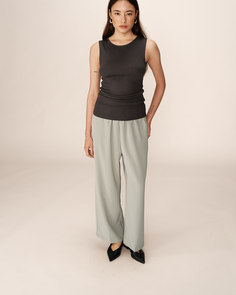 Grace & Mila PANTALON VERT PICASSO