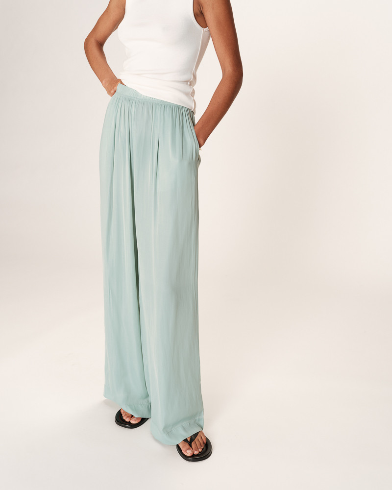 Grace & Mila PANTALON VERT RAIN