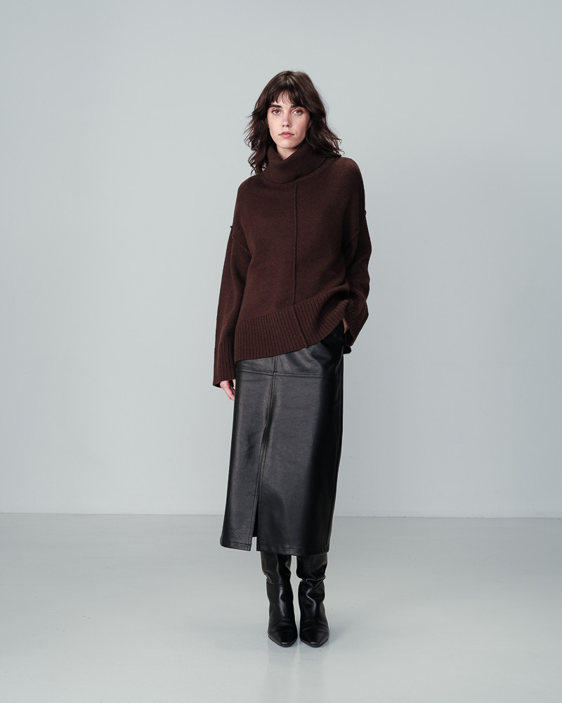 Grace & Mila PULL CHOCOLAT NAVAJO