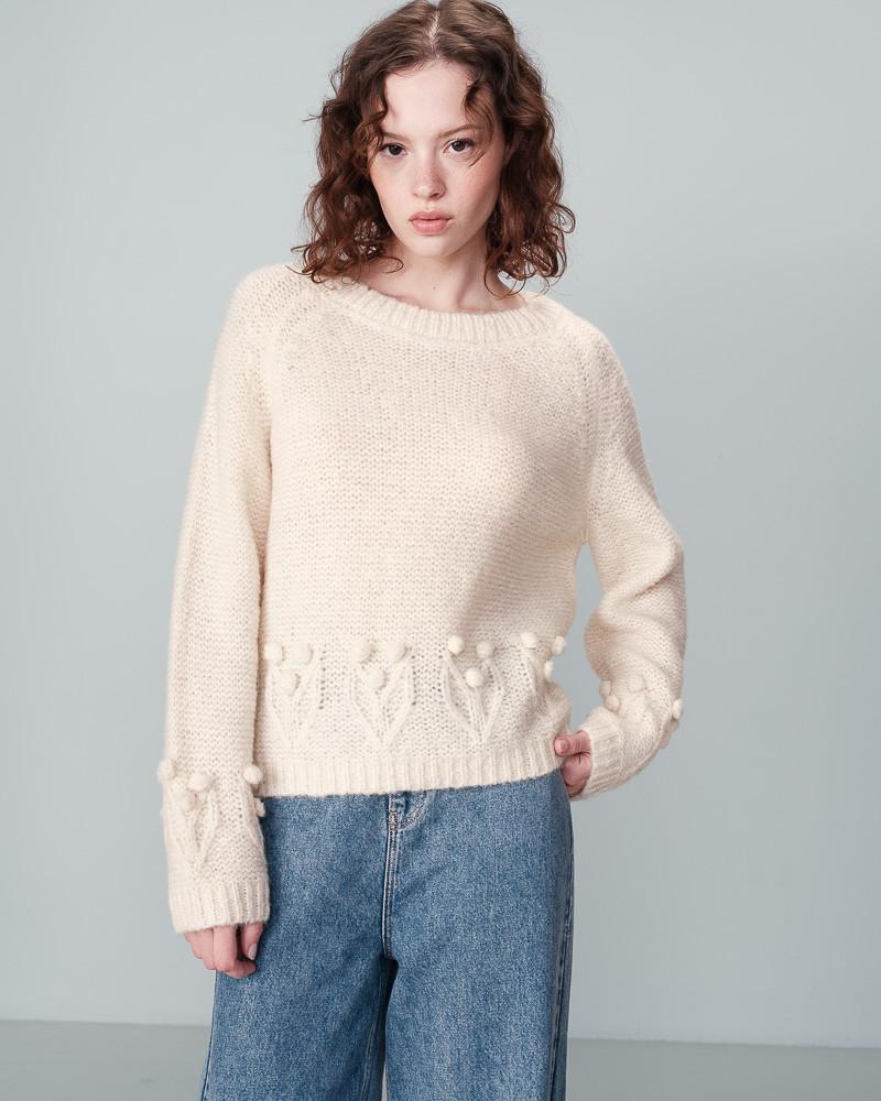 grace & mila PULL ECRU NAURINE