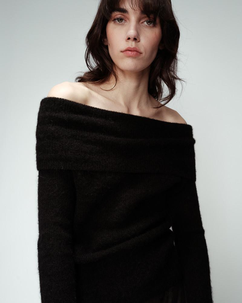 grace & mila PULL NOIR ORANGER