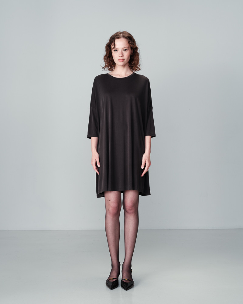 grace & mila ROBE ANTHRACITE NIKKI