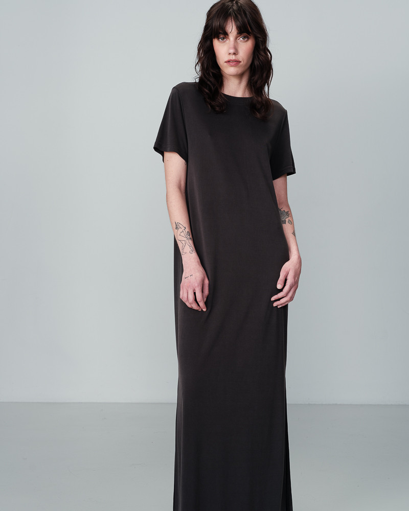 Grace & Mila ROBE ANTHRACITE NINA