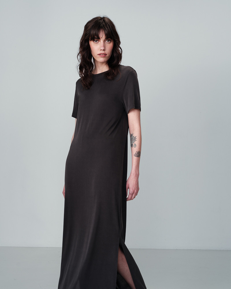 Grace & Mila ROBE ANTHRACITE NINA