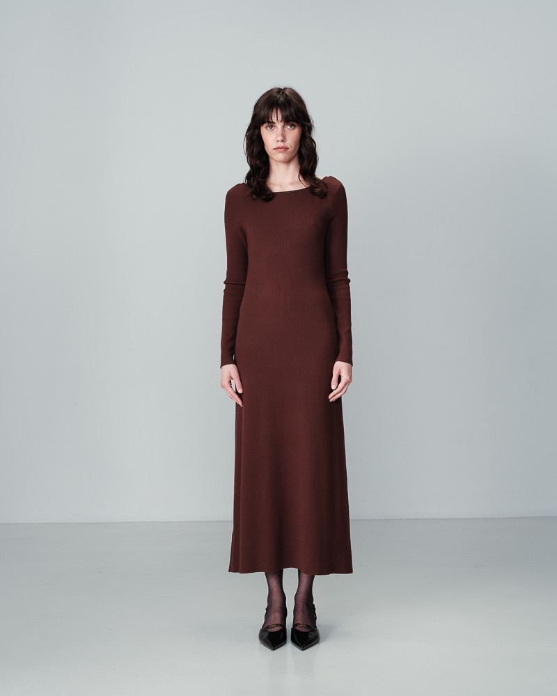 grace & mila ROBE CHOCOLAT NATHALIE