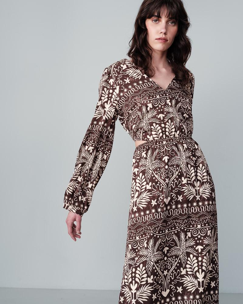 Grace & Mila ROBE CHOCOLAT NEMESIS