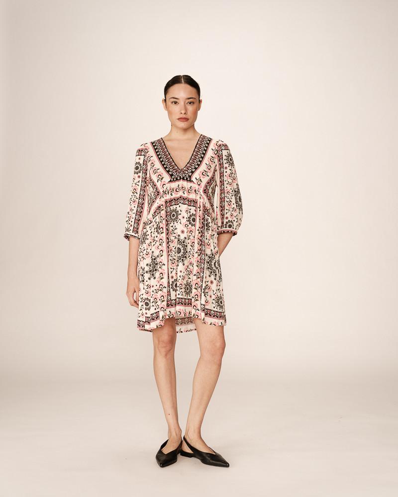 Grace & Mila ROBE COURTE BEIGE PEROU