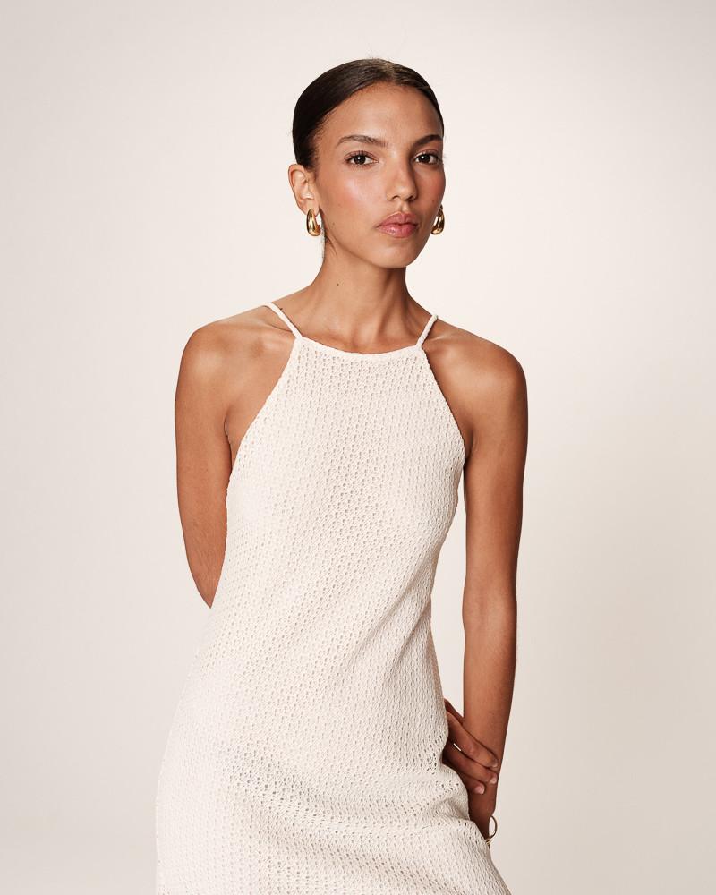 Grace & Mila ROBE COURTE ECRU ROMANTIQUE