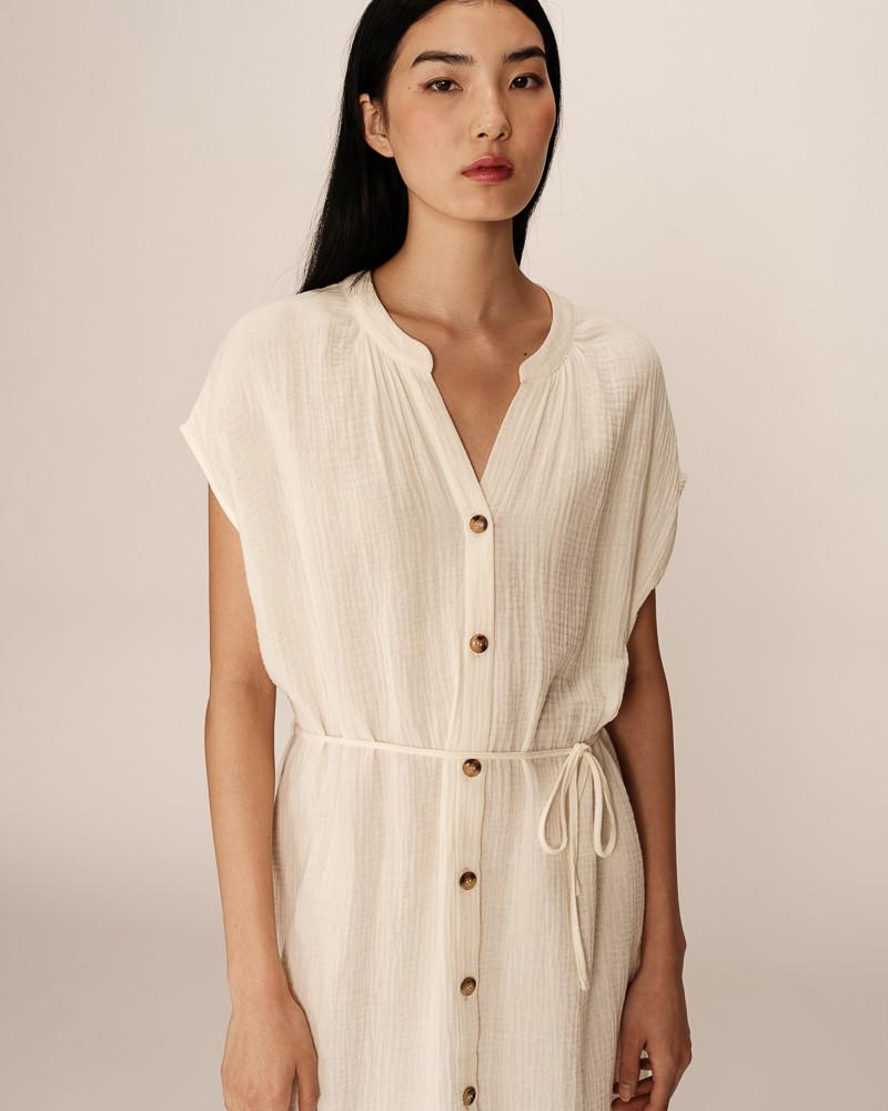 Grace & Mila ROBE COURTE ECRU ROZANA