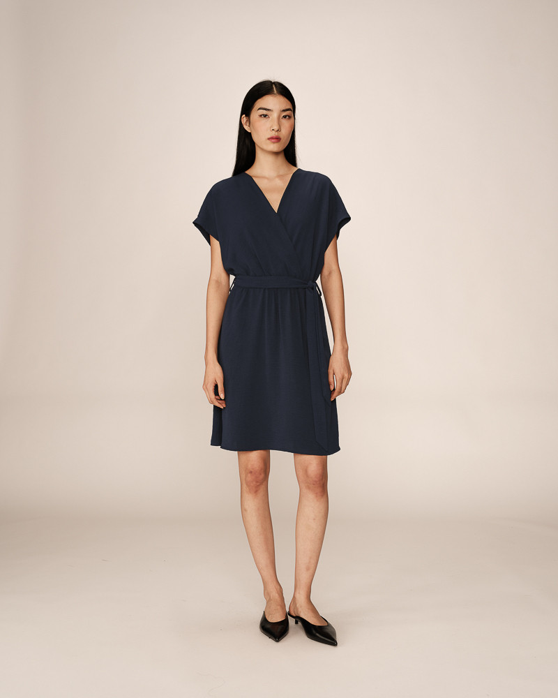 Grace & Mila ROBE COURTE MARINE PAPAYE