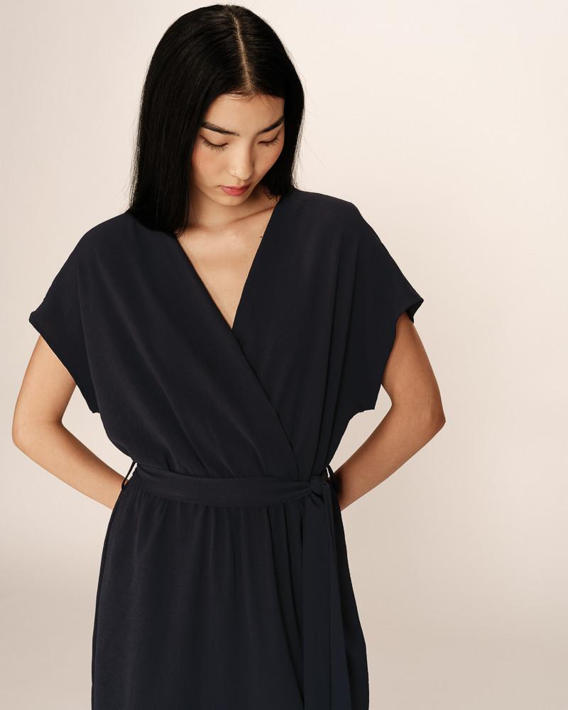 Grace & Mila ROBE COURTE MARINE PAPAYE