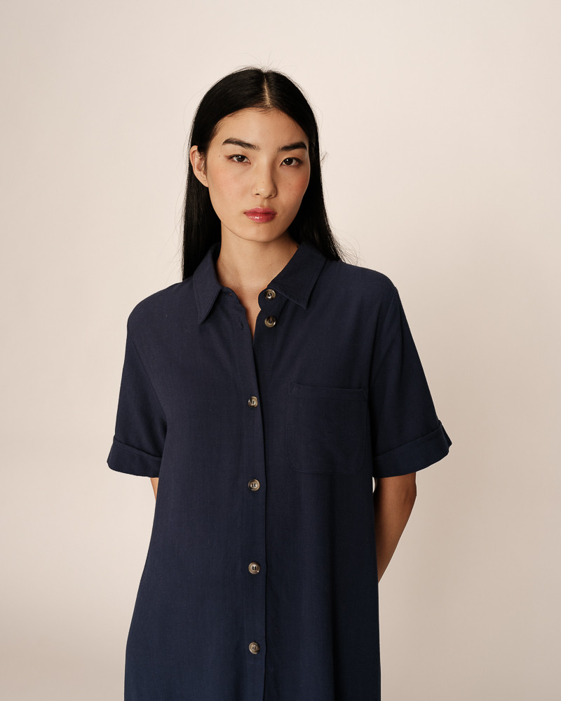 Grace & Mila ROBE COURTE MARINE PAQUITA