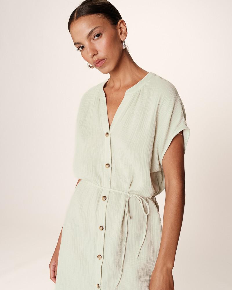 Grace & Mila ROBE COURTE MENTHE ROZANA