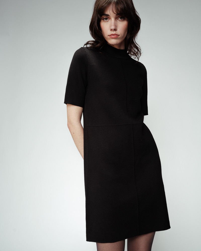Grace & Mila ROBE COURTE NOIR OCTOBRE