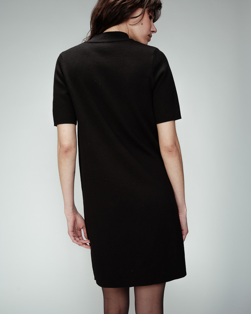 Grace & Mila ROBE COURTE NOIR OCTOBRE