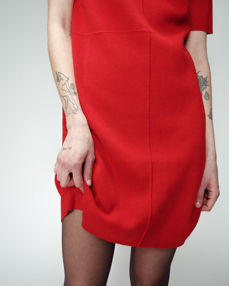 Grace & Mila ROBE COURTE ROUGE OCTOBRE