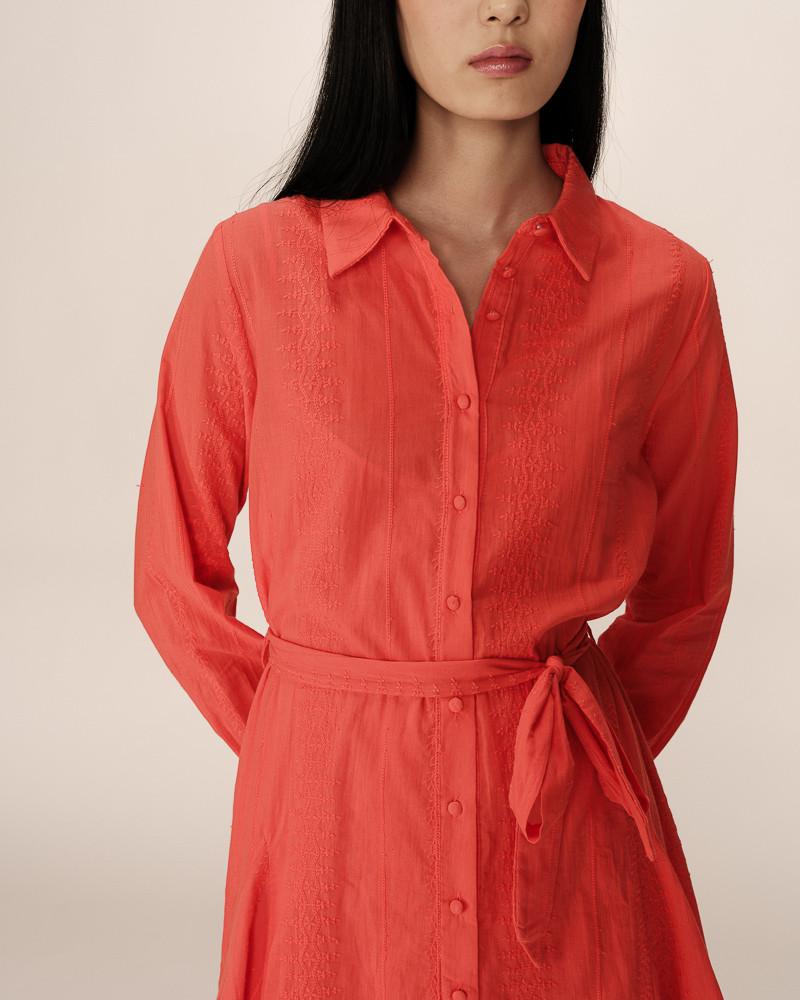 Grace & Mila ROBE COURTE ROUGE PRALINE