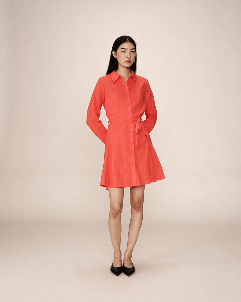 Grace & Mila ROBE COURTE ROUGE PRALINE