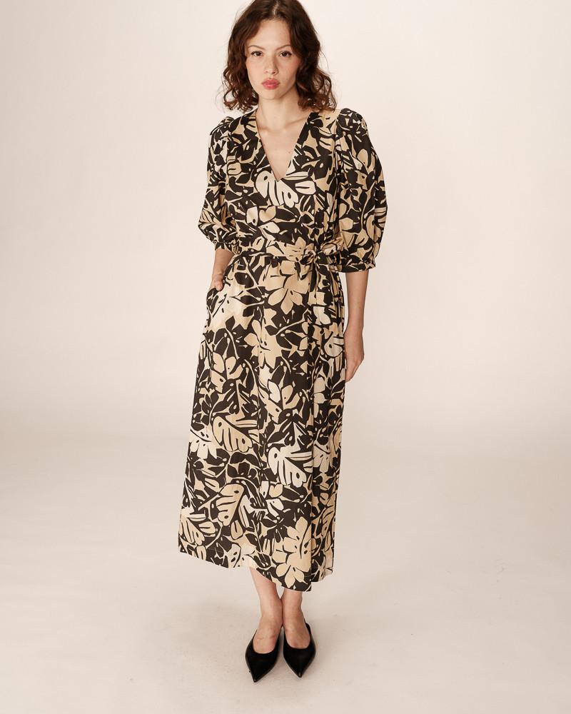 Grace & Mila ROBE LONGUE BEIGE PIERINO
