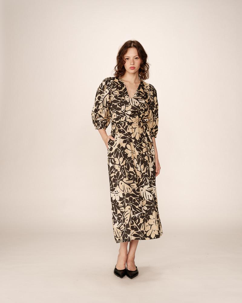 grace & mila ROBE LONGUE BEIGE PIERINO