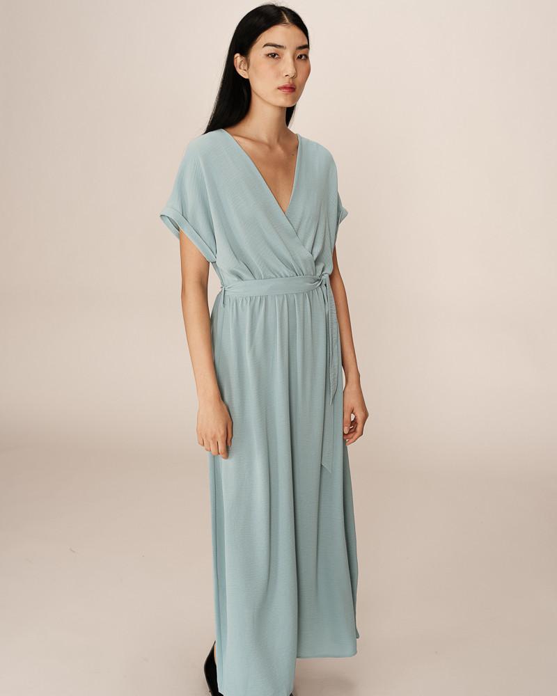 Grace & Mila ROBE LONGUE BLEU PAPILLON