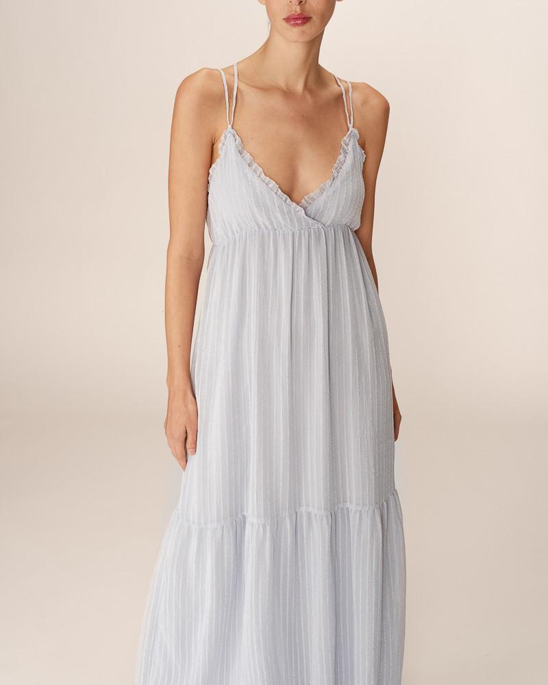 Grace & Mila ROBE LONGUE BLEU PRETTY