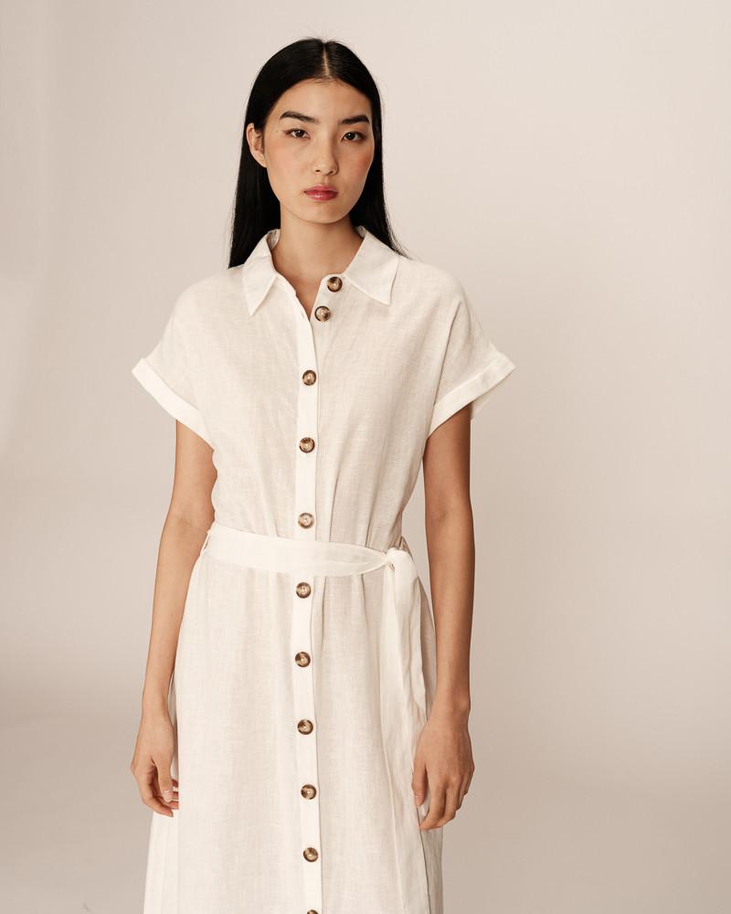 Grace & Mila ROBE LONGUE ECRU PRUDENCE