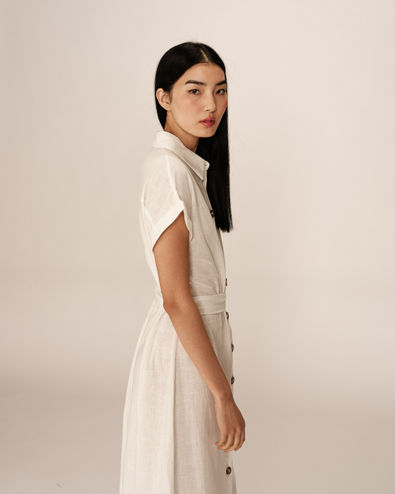 Grace & Mila ROBE LONGUE ECRU PRUDENCE