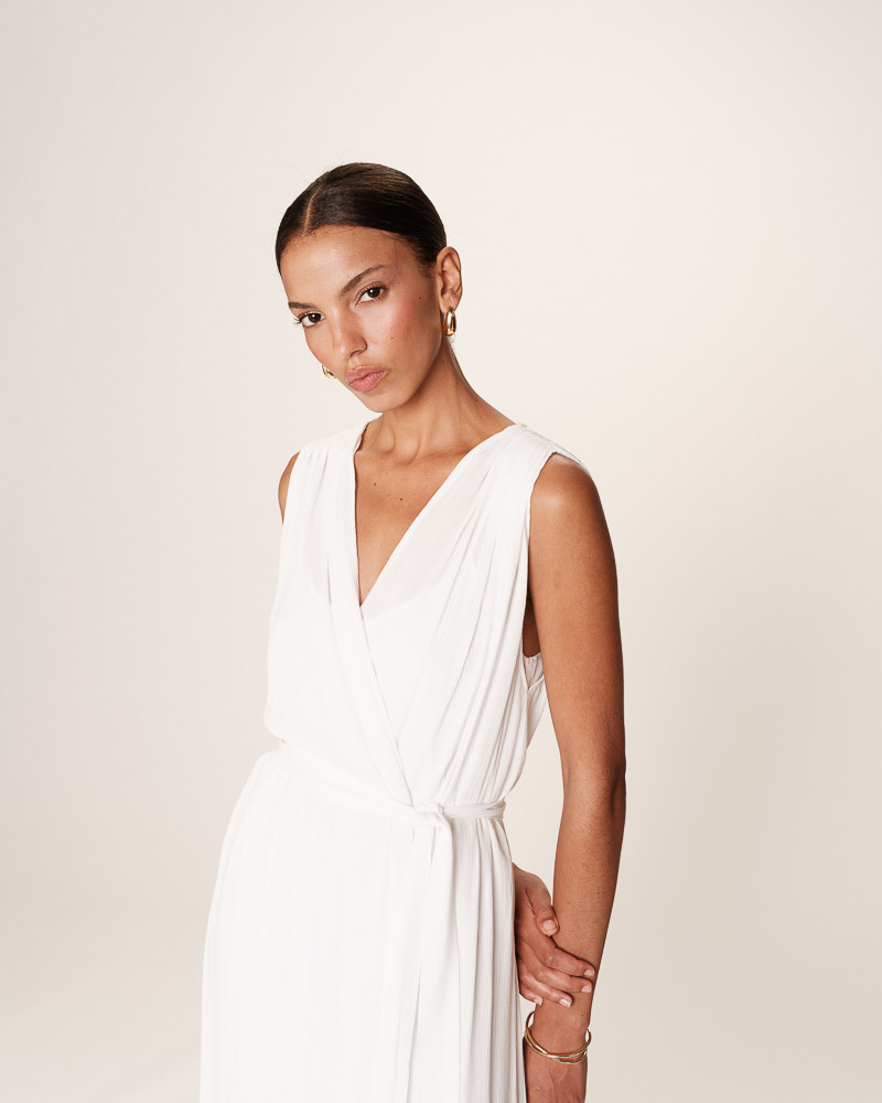 Grace & Mila ROBE LONGUE ECRU REGIS