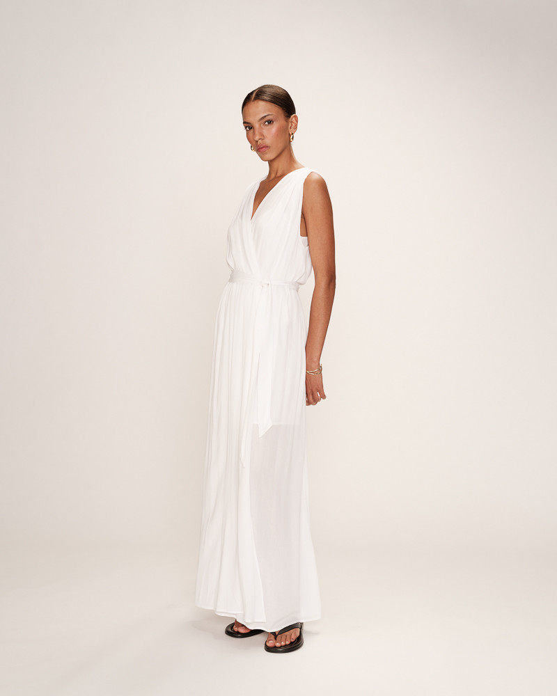 Grace & Mila ROBE LONGUE ECRU REGIS
