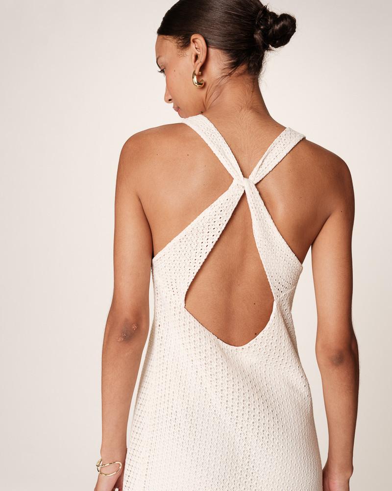 Grace & Mila ROBE LONGUE ECRU REVEUSE