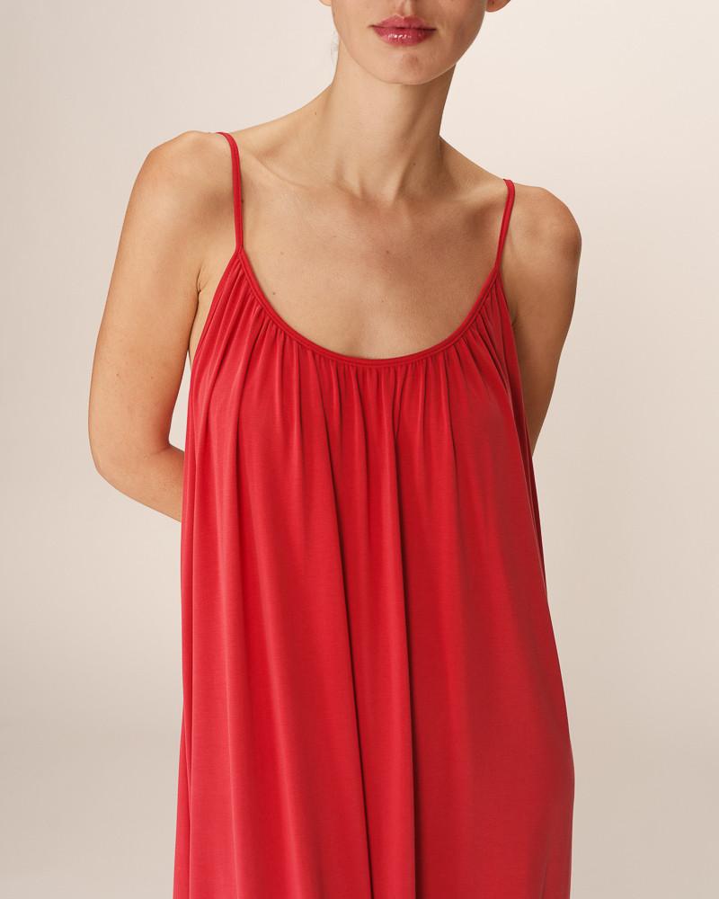 Grace & Mila ROBE LONGUE FRAMBOISE PIVOINE