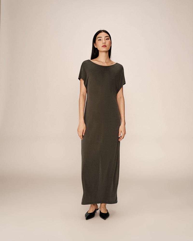 grace & mila ROBE LONGUE KAKI PEACE