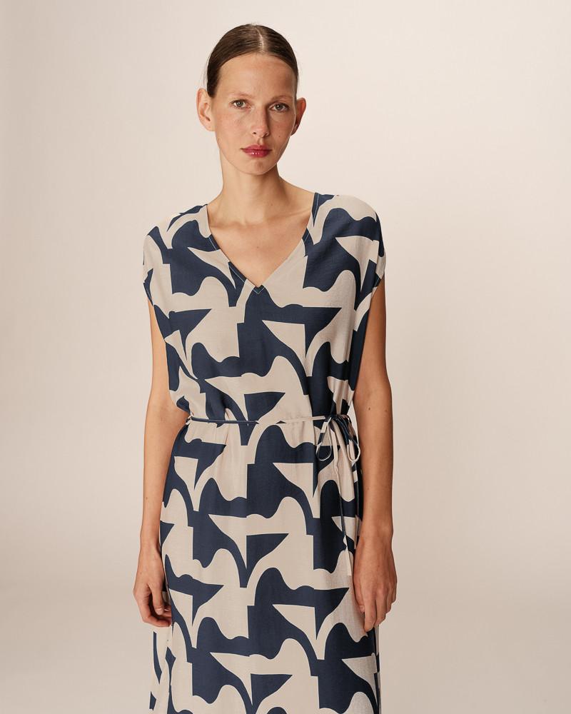 Grace & Mila ROBE LONGUE MARINE PENSEE