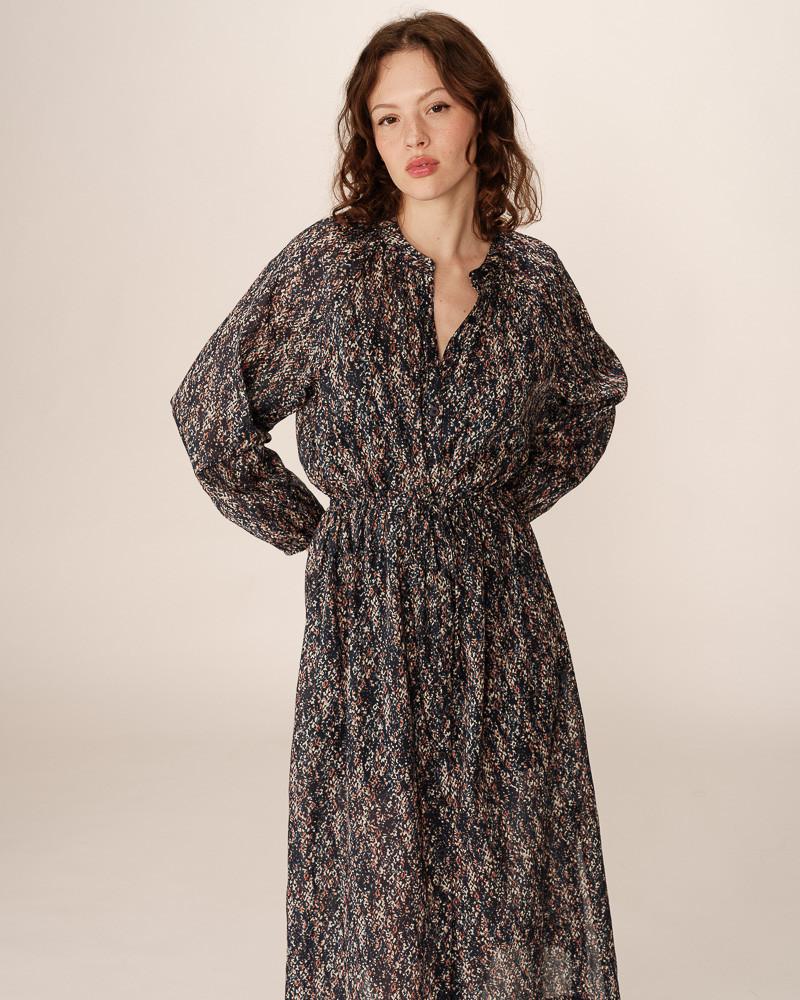 Grace & Mila ROBE LONGUE MARINE PODER
