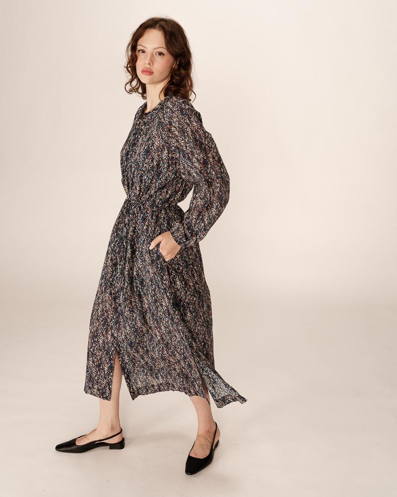 Grace & Mila ROBE LONGUE MARINE PODER