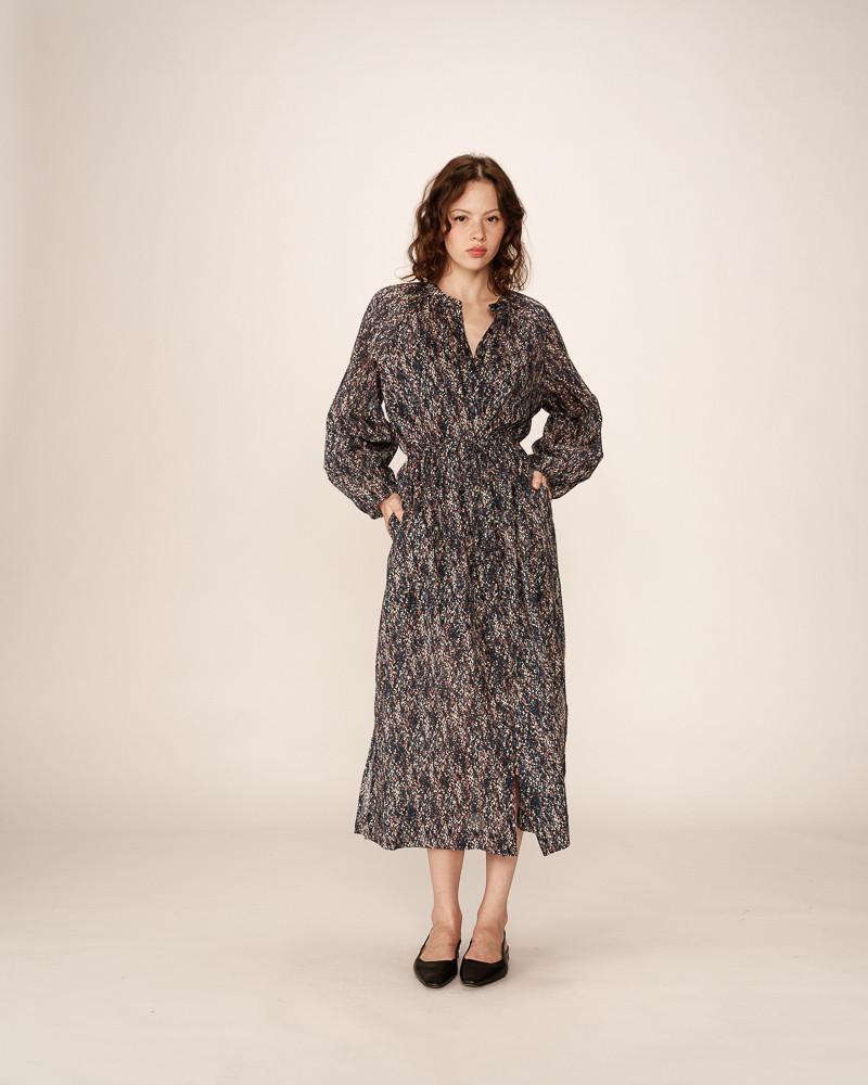 grace & mila ROBE LONGUE MARINE PODER