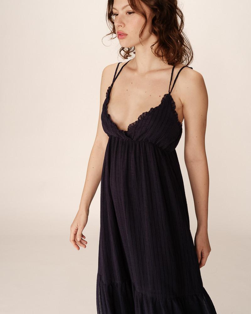 Grace & Mila ROBE LONGUE MARINE PRETTY