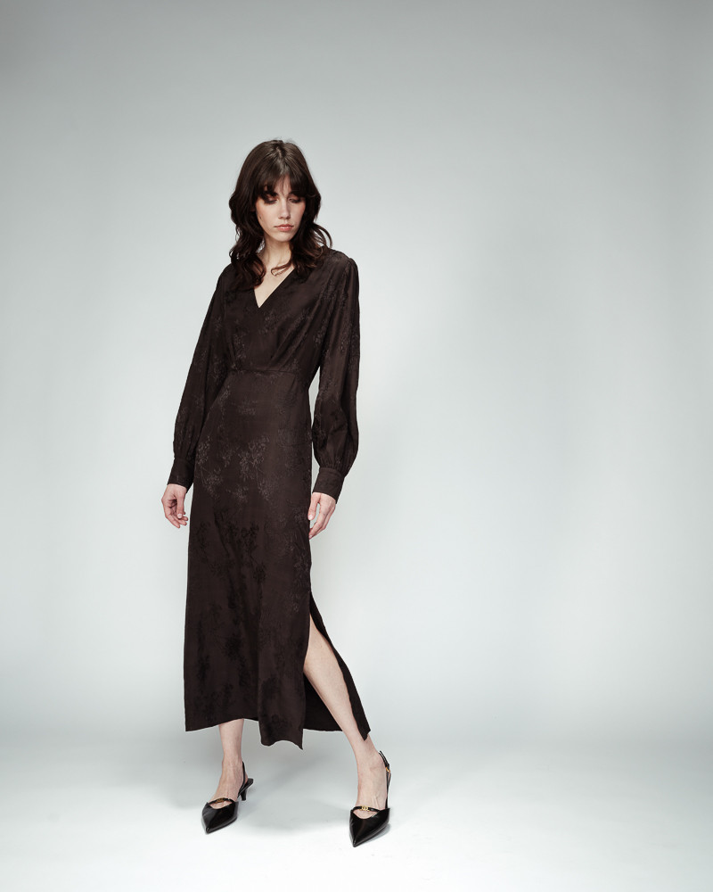 Grace & Mila ROBE LONGUE NOIR OLSEN