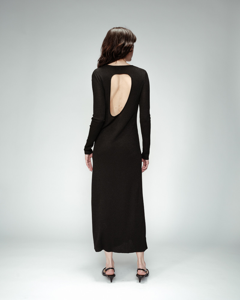 Grace & Mila ROBE LONGUE NOIR OPERA