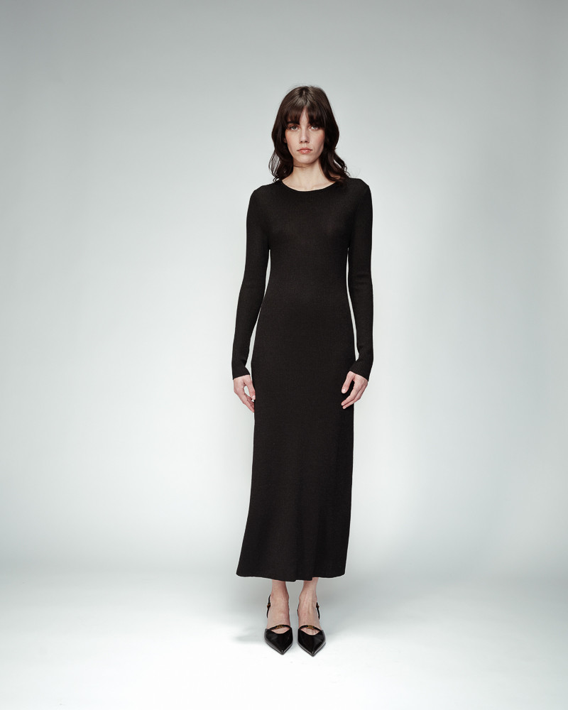 grace & mila ROBE LONGUE NOIR OPERA